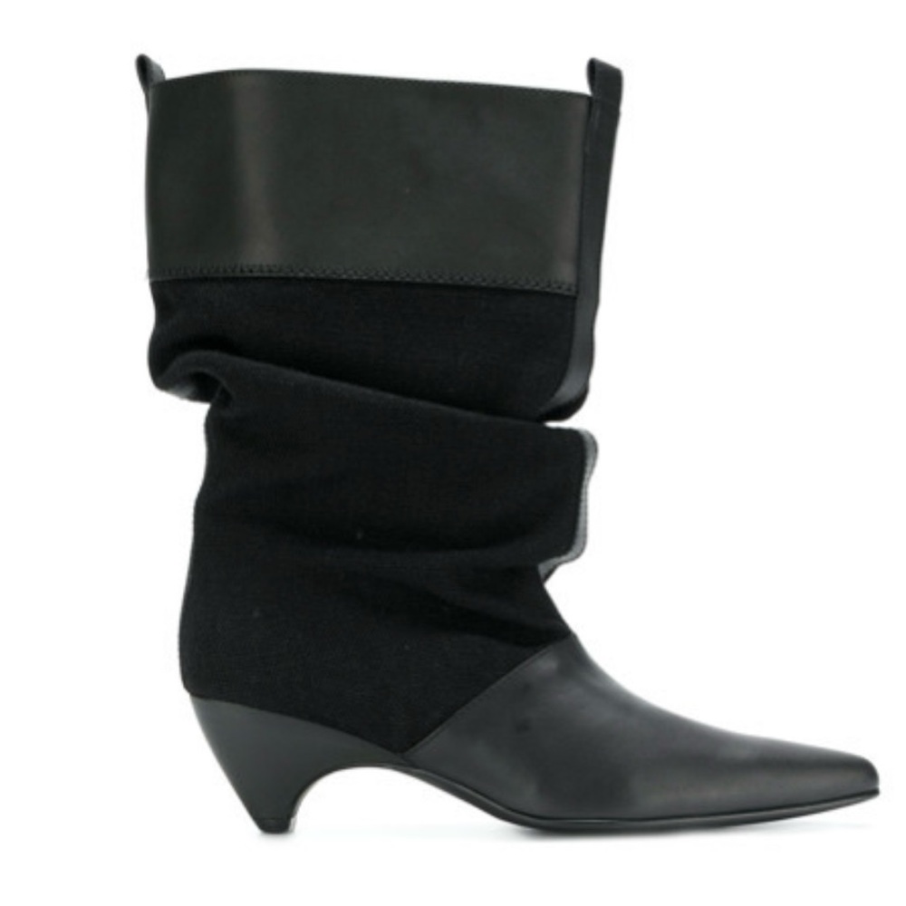 Women's Black Slouch Boots Stella McCartney Slouchy
Boots 40 / 9.5